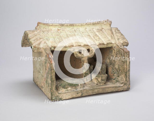 Farm Shed with Grain Mill, Eastern Han dynasty (A.D. 25-220). Creator: Unknown.