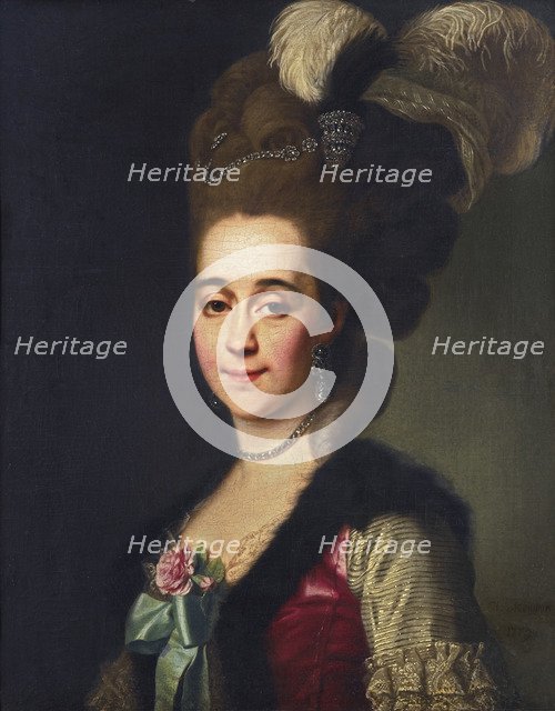 Portrait of Varvara Vasilyevna Golitsyna, née von Engelhardt (1757-1815).