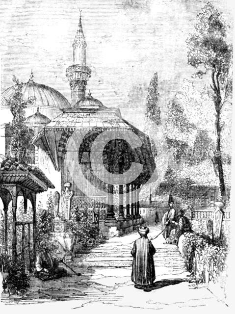 'Entrance to a Turkish Mosque', 1854. Creator: Unknown.