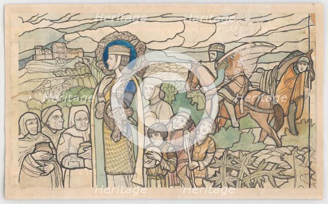 St. Elizabeth of Hungary - Thuringia, 1938-1941. Creator: Sandor Nagy.