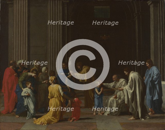Seven Sacraments: Confirmation, ca 1637-1640. Artist: Poussin, Nicolas (1594-1665)