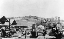 Machinery Hill, First Brisbane Exhibition, 1876. Creator: Unknown.