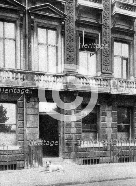 The Savage Club, Adelphi Terrace, London, 1926-1927.Artist: Joel