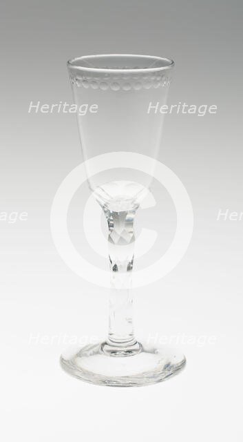 Ale Glass, England, c. 1780. Creator: Unknown.