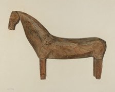 Horse Figure, 1940. Creator: Hester Duany.