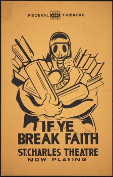 If Ye Break Faith, New Orleans, 1938. Creator: Unknown.
