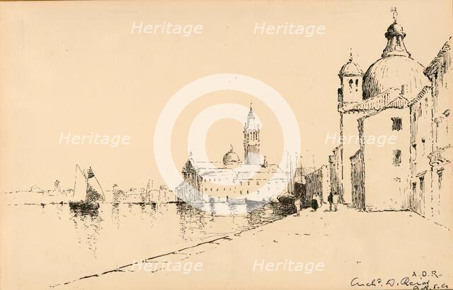 Venetian Scene, c1880s. Creator: Archibald David Reid.