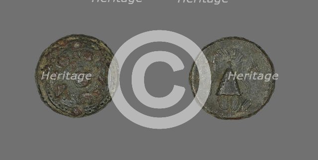 Coin Depicting the Goddess Artemis, 286-220 BCE. Creator: Unknown.