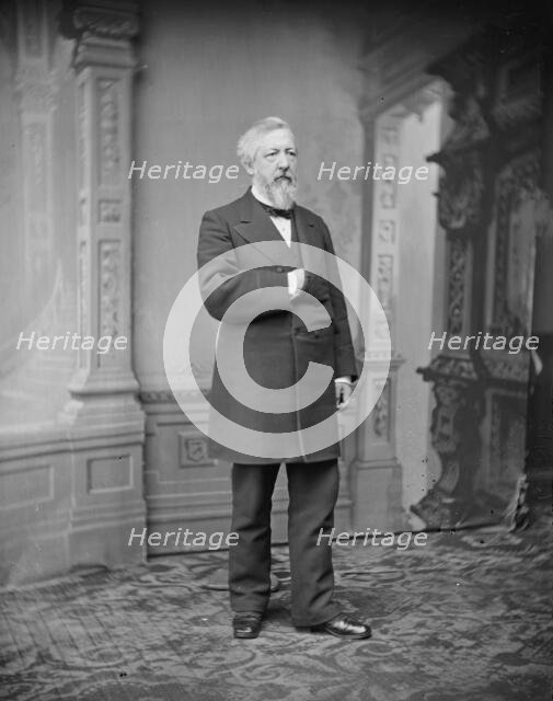 James G. Blaine of Maine, between 1865 and 1880. Creator: Unknown.