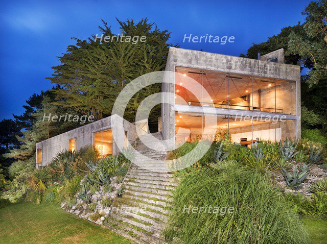 Creek Vean, Feock, Cornwall, 2010. Artist: James O Davies.