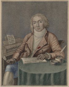 Portrait of the composer Nicolas Dalayrac (1753-1809), Late 18th cent..