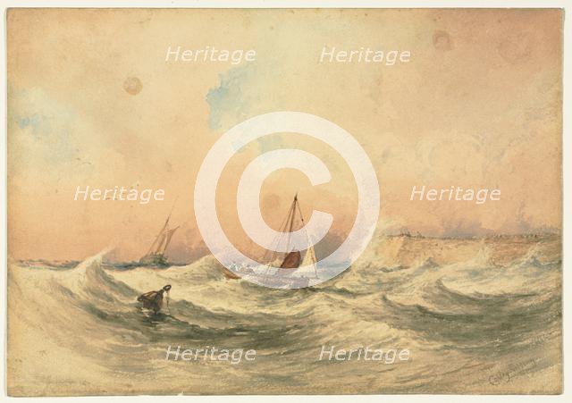 Marine. Creator: Anthony Vandyke Copley Fielding (British, 1787-1855).