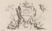 Desseins a Plusieurs Usages Inventés par M. B. Toro (Title Page), 1718 or after., 1718 or after. Creator: Jean Bernard Toro.