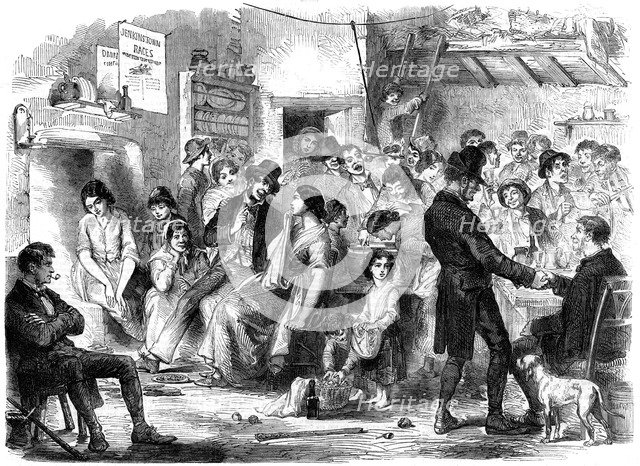 'Allhallow Eve', Kilkenny, Ireland, 1858.Artist: Edmund Fitzpatrick