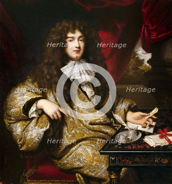 Jean-Baptiste Colbert, Marquis de Seignelay, 1676. Artist: Nattier, Jean-Marc (1685-1766)