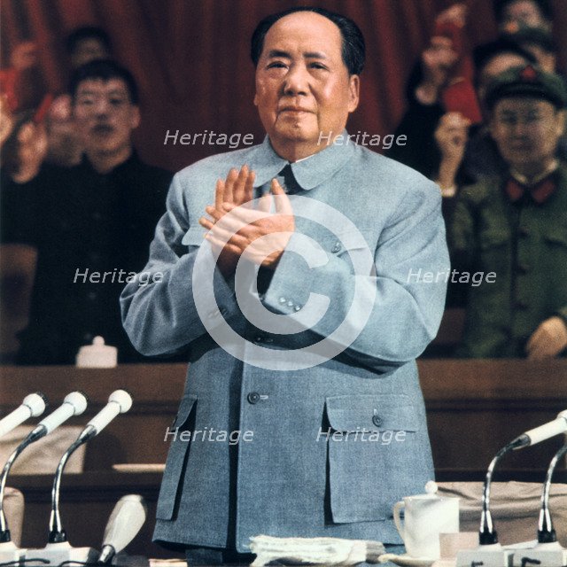 Mao Zedong, Chinese Communist leader, 1960. Artist: Unknown