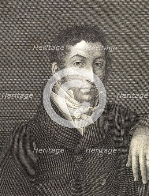 Portrait of Carl Maria von Weber (1786-1826), ca 1820.