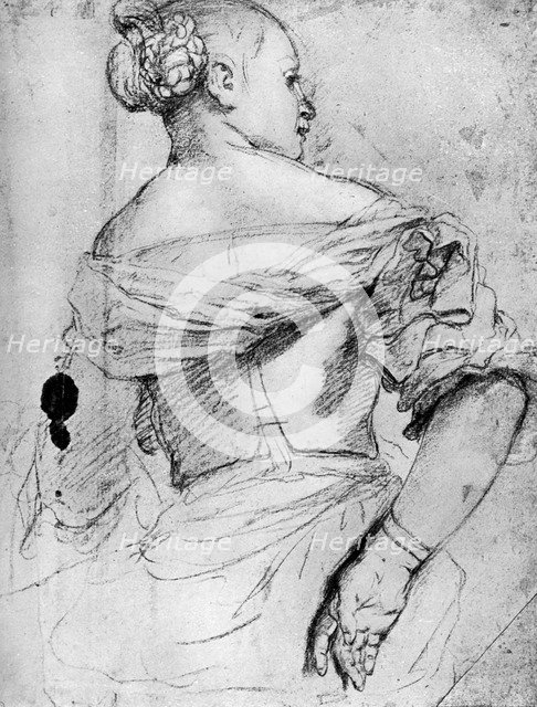 Study of a woman, 1913.Artist: Paolo Veronese