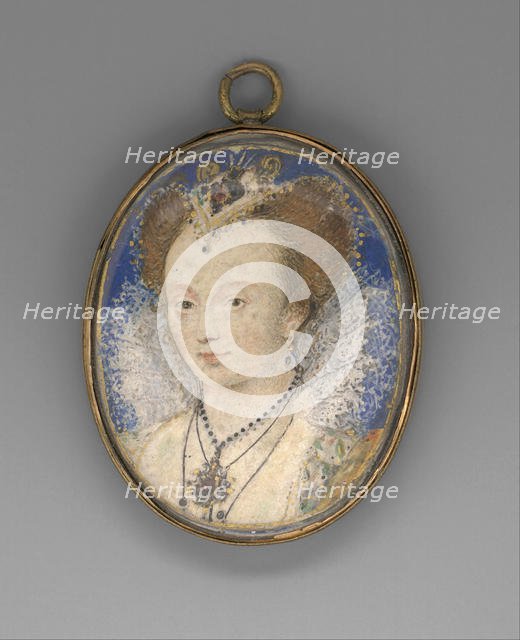 Portrait of a Woman, ca. 1590. Creator: Nicholas Hilliard.