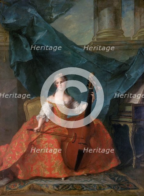 Princess Anne Henriette of France (1727-1752). Artist: Nattier, Jean-Marc (1685-1766)