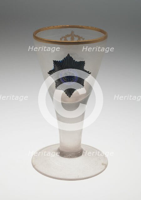 Goblet with Cover, Potsdam, c. 1730. Creator: Unknown.