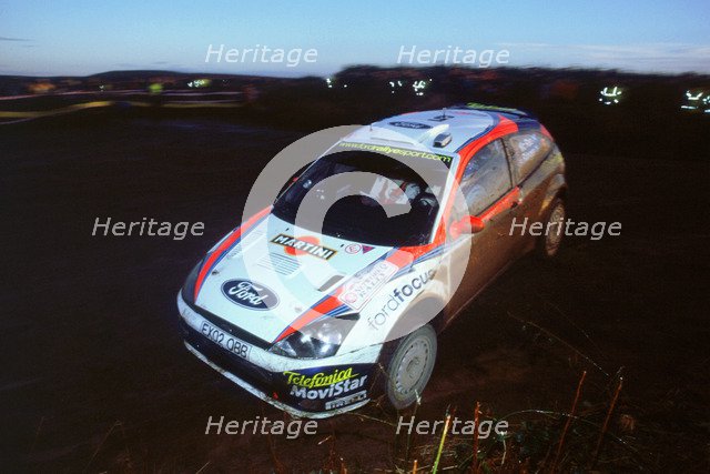 2002 Ford Focus RS WRC, Colin McRae.Network Q Rally. Artist: Unknown.