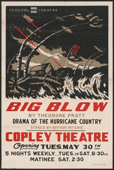 Big Blow, Boston, 1939. Creator: Unknown.