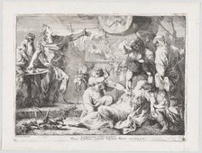 The Sacrifice of Polyxena, 1776. Creator: Giovanni David.