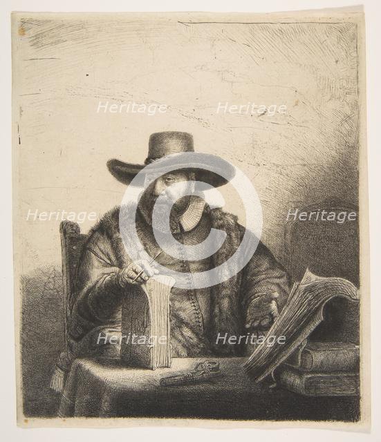Cornelis Claesz Anslo, Preacher. Creator: Rembrandt Harmensz van Rijn.