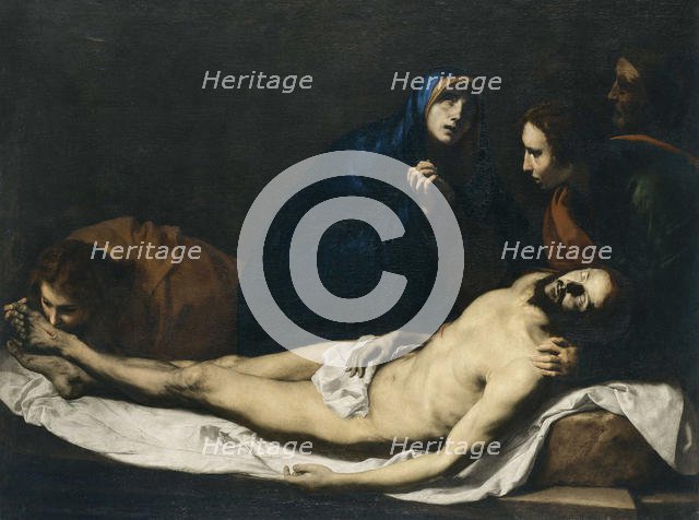 The Lamentation over Christ, 1633. Creator: Ribera, José, de (1591-1652).