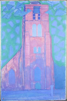Zeeland Church Tower, 1911.