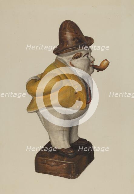 Toby Figure, c. 1940. Creator: Mina Lowry.