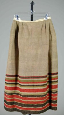 Petticoat, American, 1840-60. Creator: Unknown.