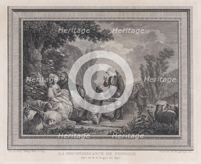 La reconoissance de Fonrose, 1786. Creator: Robert de Launay.