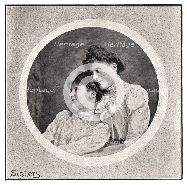 'Sisters', 1901.Artist: Frederick Downer & Sons