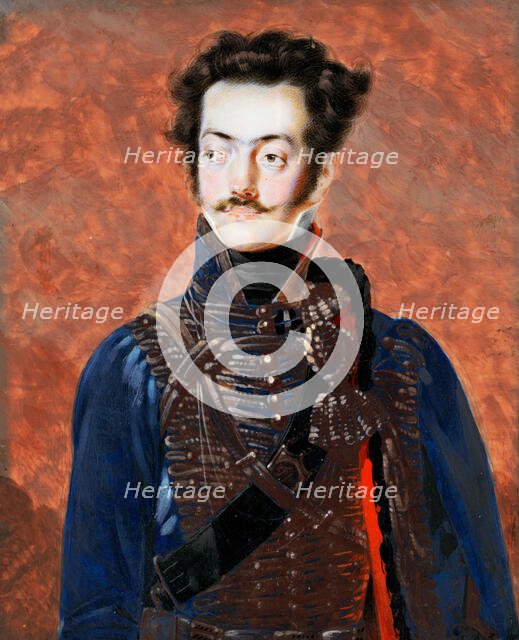 Portrait of Baron Jozef Mednyánszky, 1800. Creator: Unknown.