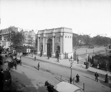 Marble Arch, Hyde Park, London, before 1908. Artist: Unknown