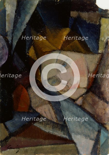 Head of a Woman, 1914-1920. Creator: Alvar Cawén.