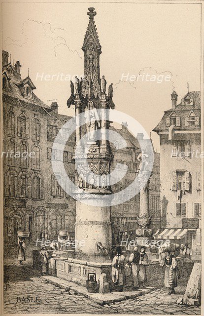 'Basle', c1830 (1915). Artist: Samuel Prout.