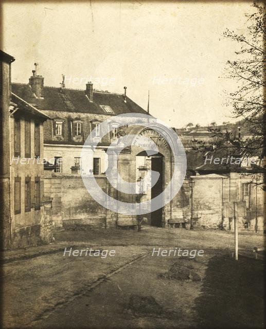 Doorway to Sèvres Factory, c. 1852. Creator: Louis-Rémy Robert (French, 1811-1882).