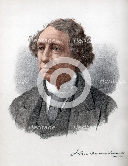 Sir John Alexander Macdonald, 1st Prime Minister of Canada, c1890. Creator: Cassell, Petter & Galpin.