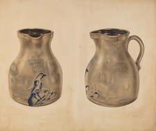 Pitcher, c. 1937. Creator: John Tarantino.