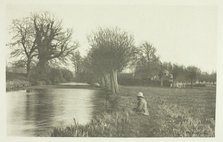 Keeper's Cottage, Amwell Magna Fishery, 1880s. Creator: Peter Henry Emerson.