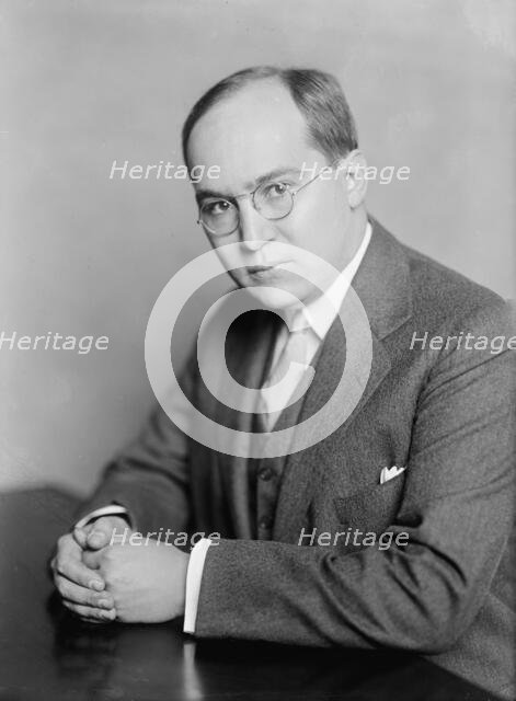 John W. Barriger III - Portrait, 1933. Creator: Harris & Ewing.