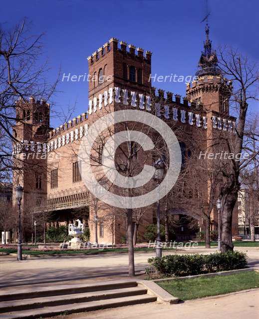 Castle of the Three Dragons', 1888, currently the Zoology Museum, designed by Lluis Domenech i Mo…