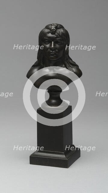 Bust of an American Indian, Modeled 1848/49, cast 1849. Creator: Henry Kirke Brown.