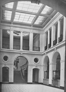 Interior of public space, Illinois Life Insurance Company Building, Chicago, Illinois, 1923. Artist: Unknown.