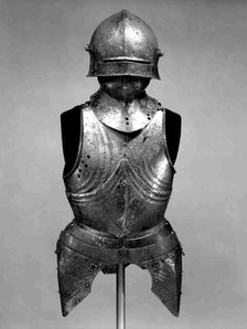 Elements of an armour, German or Austrian, ca. 1480-90. Creator: Unknown.