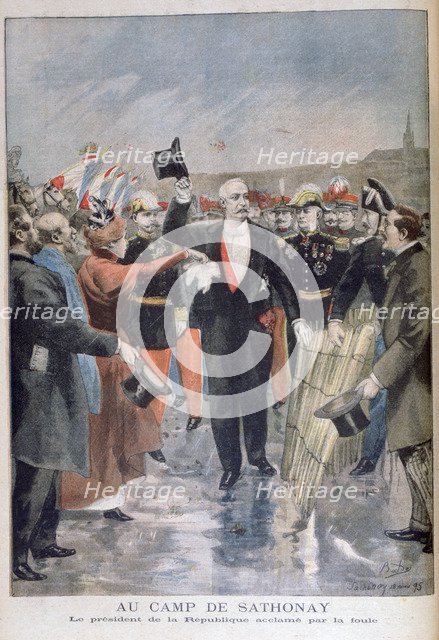 President of the French Republic, Sathonay-Camp, 1895. Artist: Unknown