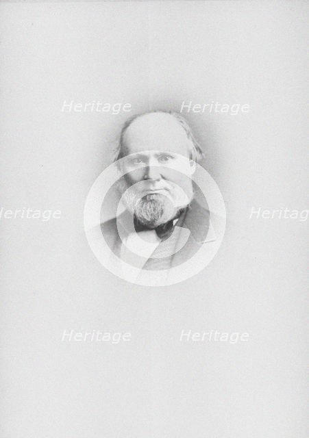 Portrait of the composer Edward John Hopkins (1818-1901). Creator: Anonymous.